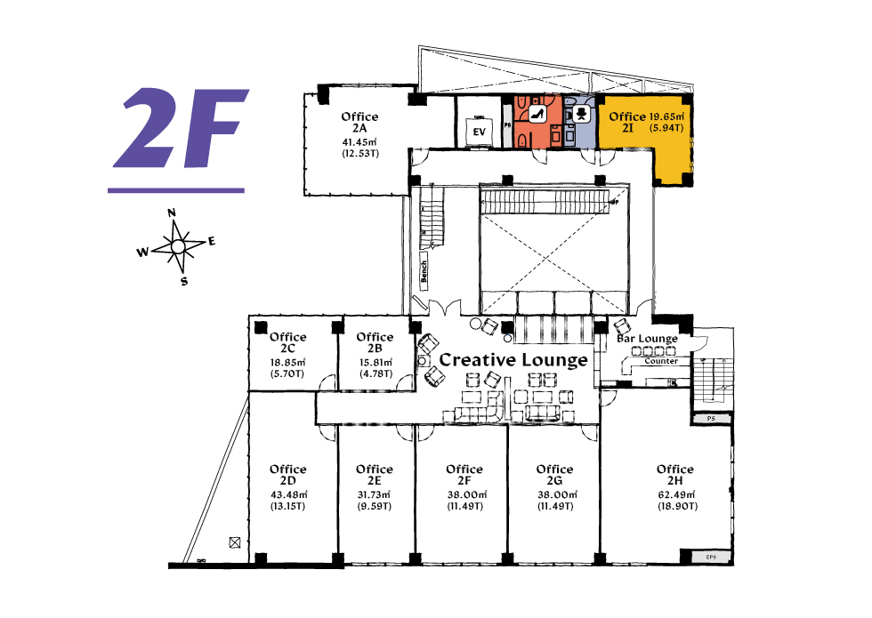 the Folks（ザ・フォークス） オフィス2Fイメージ